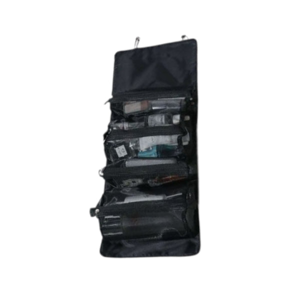 Wholesale MissLady - Travel Makeup Pouch - 1pc - Black | Carsha