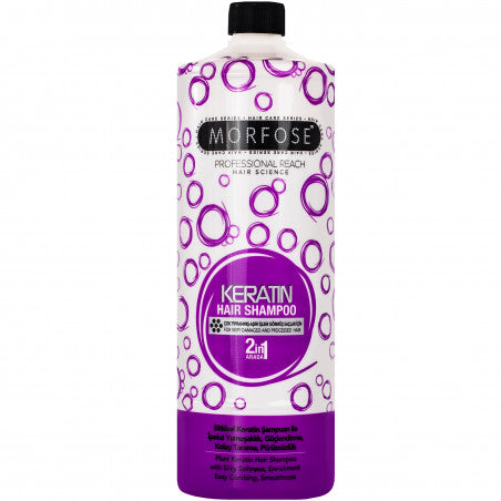 Wholesale Morfose Keratin Hair Shampoo – shampoo ricostruttivo alla cheratina per capelli danneggiati, 1000 ml | Carsha