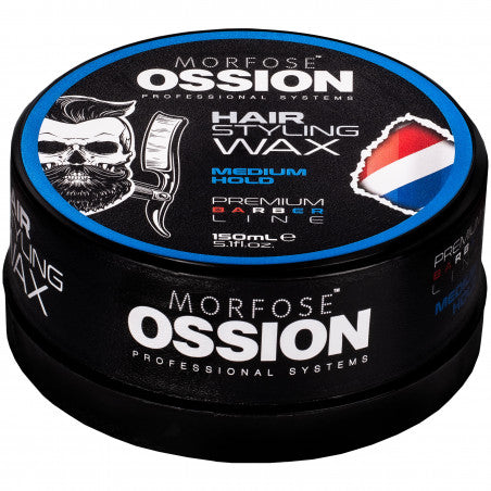 Wholesale Morfose Ossion Hair Styling Wax Medium Hold – cera lucida per capelli, 150 ml | Carsha