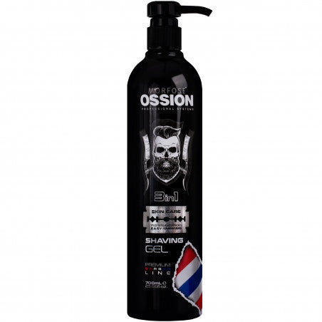 Wholesale Morfose Ossion Premium Barber Line Gel da barba 3 in 1 – Gel da barba delicato 3 in 1, 700 ml | Carsha