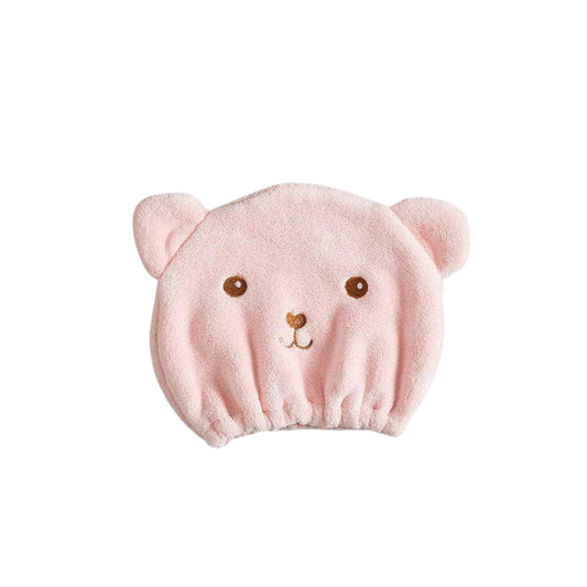 Wholesale MsBlossom - Animal Hair Drying Towel - 1pc - Pink | Carsha