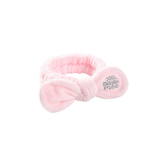 Wholesale MsBlossom - Face Wash Cute Ribbon Headband - 1pc - Pink | Carsha
