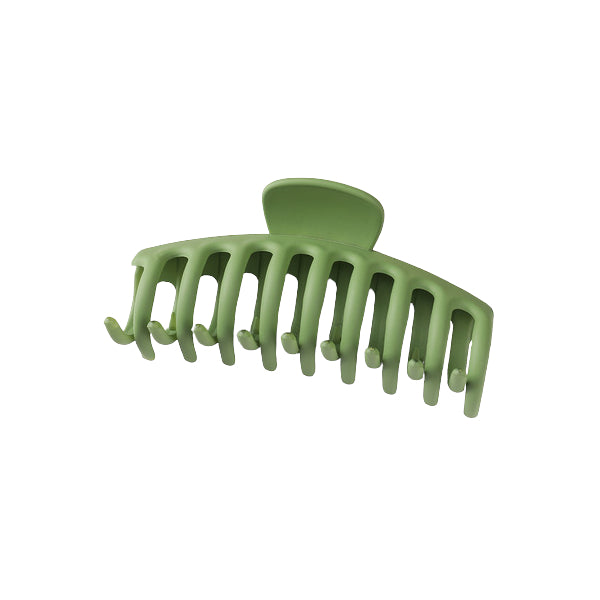 Wholesale MsBlossom - Plain Hair Claw - 1pc - Green | Carsha