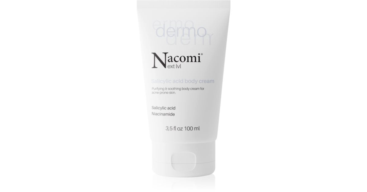 Nacomi Next Lvl - Crema Corpo Con Acido Salicilico – 100 Ml