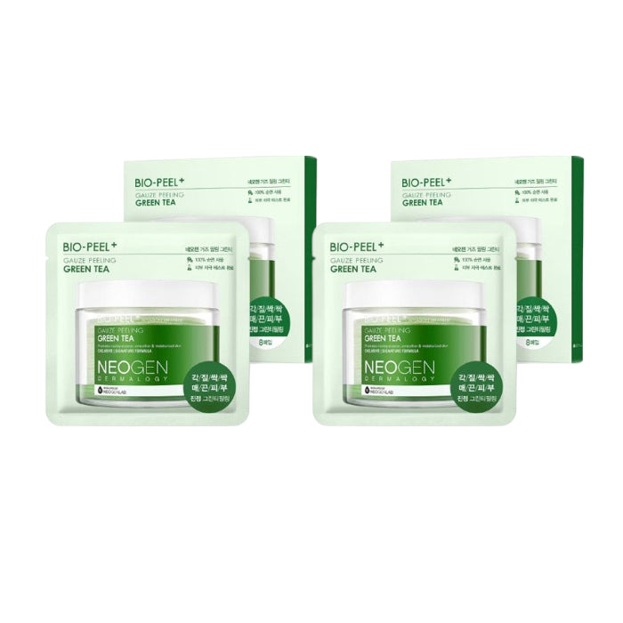 Wholesale NEOGEN Dermalogy - Bio - Peel Gauze Peeling - Green Tea - 8 Pads - 8pcs - Green 2ea Set | Carsha