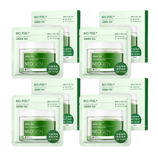 Wholesale NEOGEN Dermalogy - Bio - Peel Gauze Peeling - Green Tea - 8 Pads - 8pcs - Green 4ea Set | Carsha