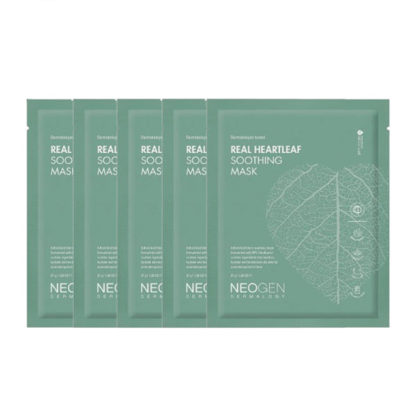Wholesale NEOGEN Dermalogy - Real Heartleaf Soothing Mask - 5ea | Carsha