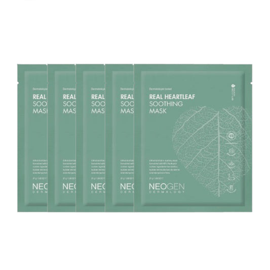 Wholesale NEOGEN Dermalogy - Real Heartleaf Soothing Mask - 5ea | Carsha