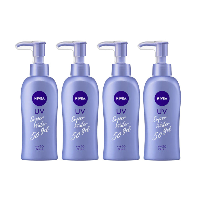 Wholesale NIVEA Japan UV Super Water Gel SPF50 PA+++ - 140g 4ea Set | Carsha