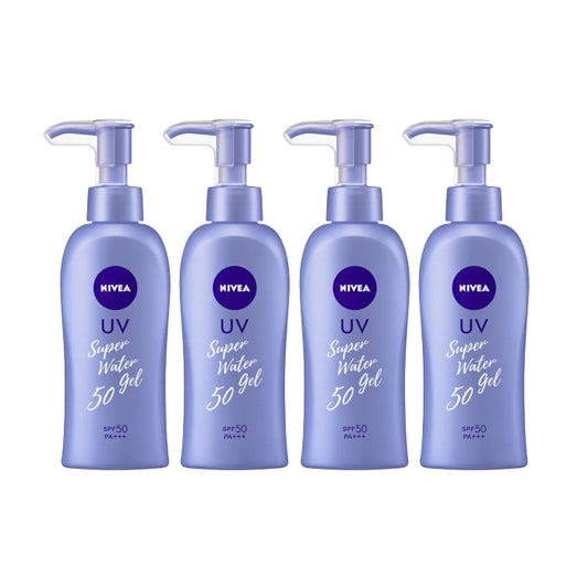Wholesale NIVEA Japan UV Super Water Gel SPF50 PA+++ - 140g 4ea Set | Carsha