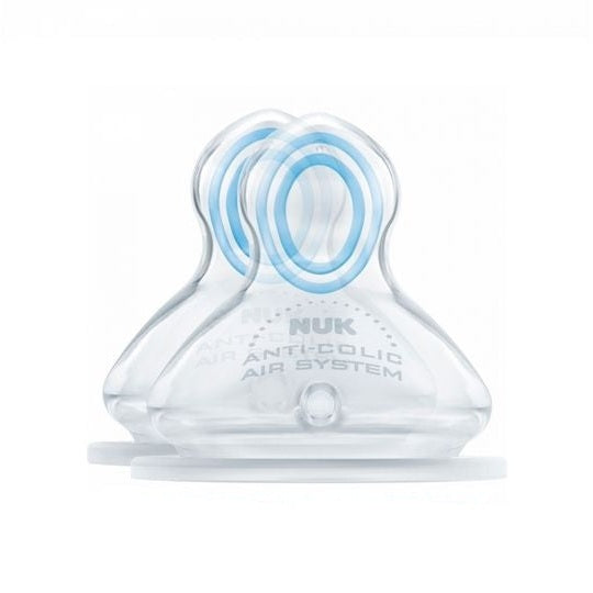 Wholesale Nuk First Choice+ Tettarelle Fisiologiche Silicone 0-6m Portata M x2 | Carsha