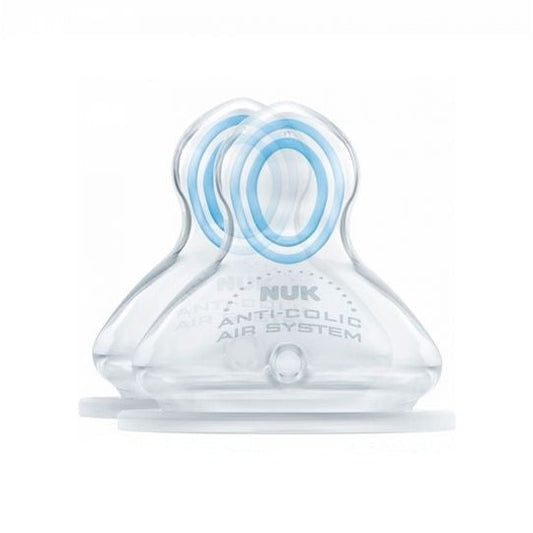 Wholesale Nuk First Choice+ Tettarelle Fisiologiche Silicone 0-6m Portata M x2 | Carsha