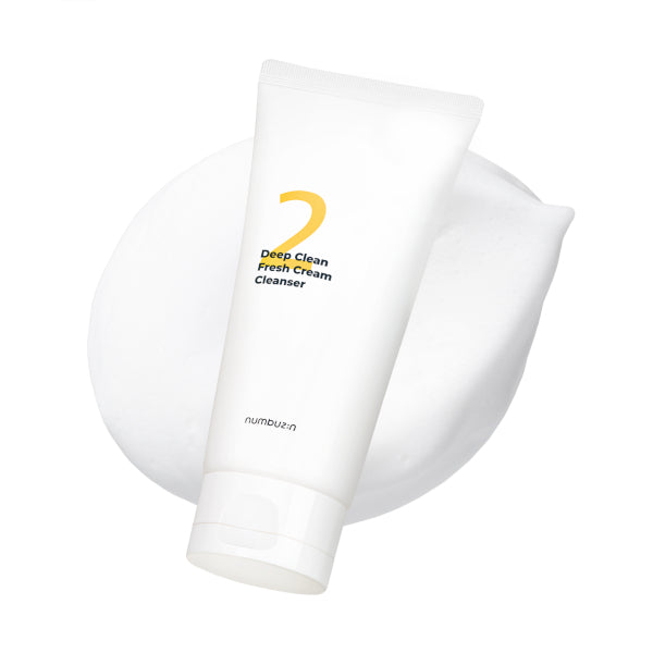 Wholesale numbuzin - No.2 Deep Clean Fresh Cream Cleanser - 120ml | Carsha