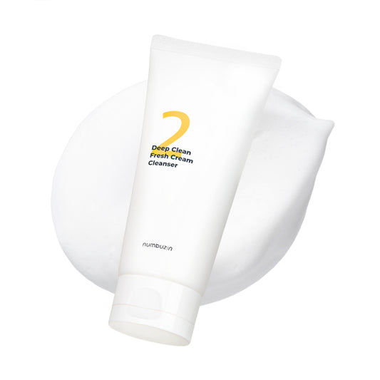 Wholesale numbuzin - No.2 Deep Clean Fresh Cream Cleanser - 120ml | Carsha