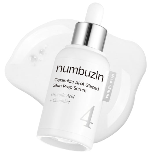 Wholesale numbuzin - No.4 Ceramide AHA Glazed Skin Prep Serum - 30ml | Carsha