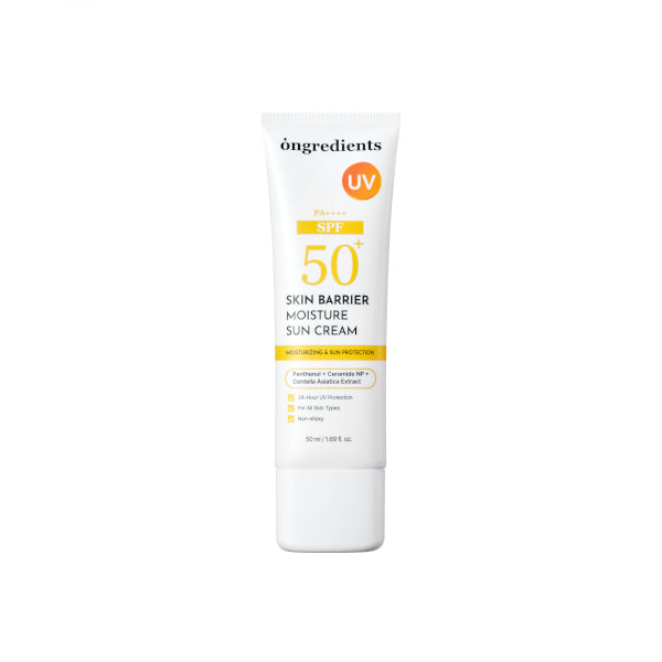 Wholesale ongredients - Skin Barrier Moisture Sun Cream - 50ml | Carsha
