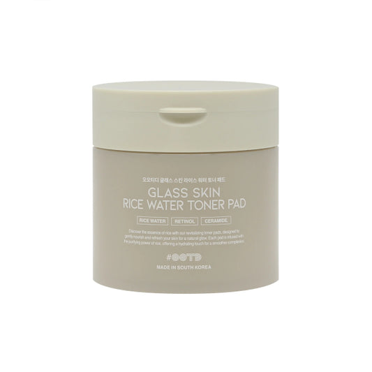 Wholesale "#OOTD - Glass Skin Rice Water Toner Pad - 120g" | Carsha