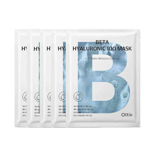 Wholesale Ottie - Beta Hyaluronic 100 Mask - 25ml*5pcs | Carsha