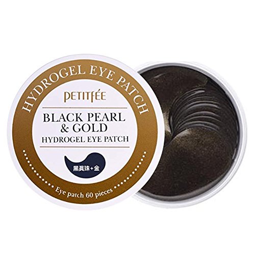Wholesale Deal PETITFEE - Black Pearl & Gold Hydrogel Eye Patch - 60pcs | Carsha