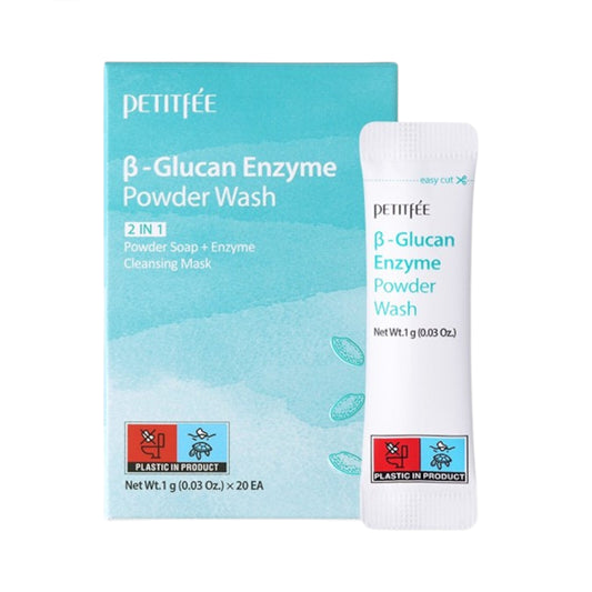 Wholesale PETITFEE - β-Glucan Enzyme Powder Wash - 1g*20ea | Carsha