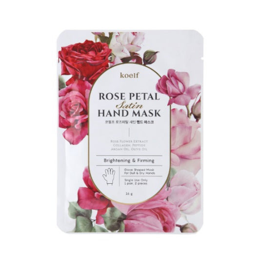 Wholesale PETITFEE - Koelf Rose Petal Satin Hand Mask - 6g X 1pc | Carsha