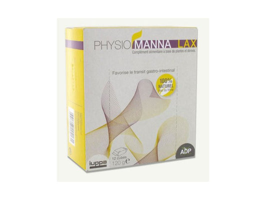 Physiomanna Lax Lassativo Depurativo Favorisce il Transito Gastrointestinale 12 cubi