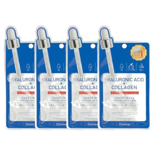 Wholesale Picomonte - Dcure+ Hyaluronic Acid + Collagen Face Mask - 1 pc 4ea | Carsha