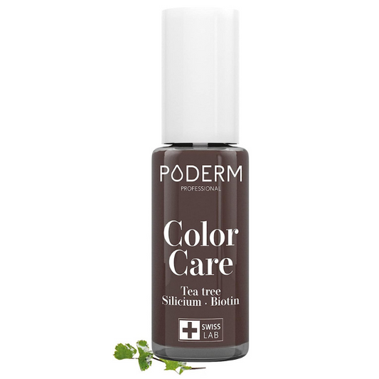 Poderm Vernis Tea Tree Color Care Marrone n°833 8ml