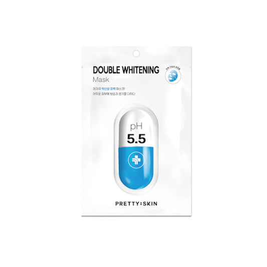 Wholesale Pretty Skin - Double Whitening Mask - 1pc | Carsha