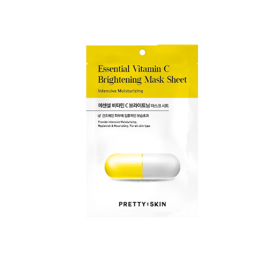 Wholesale Pretty Skin - Essential Vitamin C Brightening Mask Sheet - 1pc | Carsha