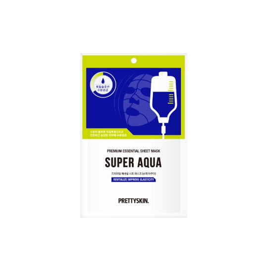 Wholesale PRETTYSKIN - Premium Essential Sheet Mask Super Aqua - 1pc | Carsha