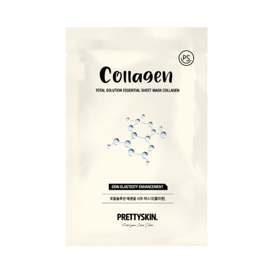 Wholesale PRETTYSKIN - Total Solution Essential Sheet Mask - 1pc - Collagen | Carsha