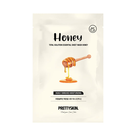 Wholesale PRETTYSKIN - Total Solution Essential Sheet Mask - 1pc - Honey | Carsha