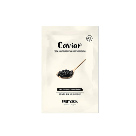 Wholesale PRETTYSKIN - Total Solution Essential Sheet Mask - Caviar - 1pc | Carsha