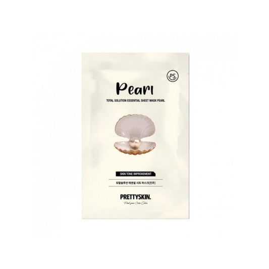 Wholesale PRETTYSKIN - Total Solution Essential Sheet Mask - Pearl - 1pc | Carsha
