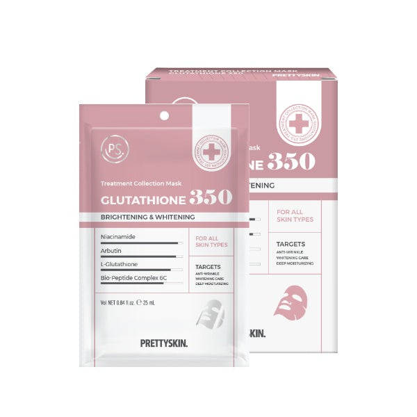 Wholesale Pretty Skin - Treatment Collection Mask Glutathione 350 - 10pcs | Carsha
