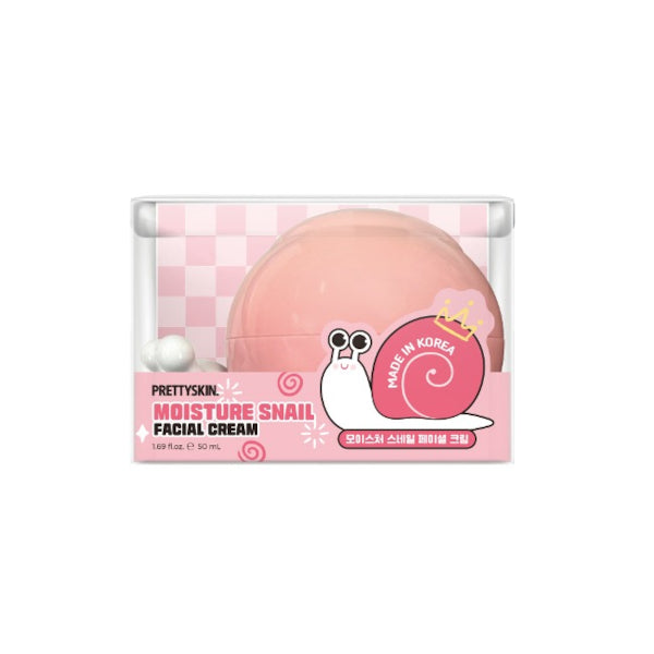 Wholesale PRETTYSKIN - Moisture Snail Facial Cream - 50ml | Carsha