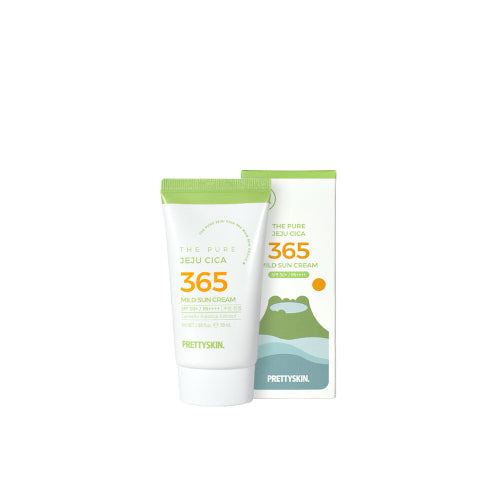 Wholesale PRETTYSKIN - The Pure Jeju Cica 365 Mild Sun Cream SPF50+ PA++++ - 50ml | Carsha