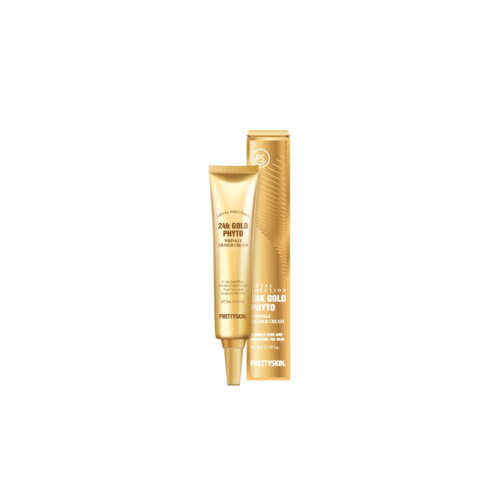 Wholesale PRETTYSKIN - Total Solution 24K Gold Phyto Wrinkle Eraser Cream - 30ml | Carsha