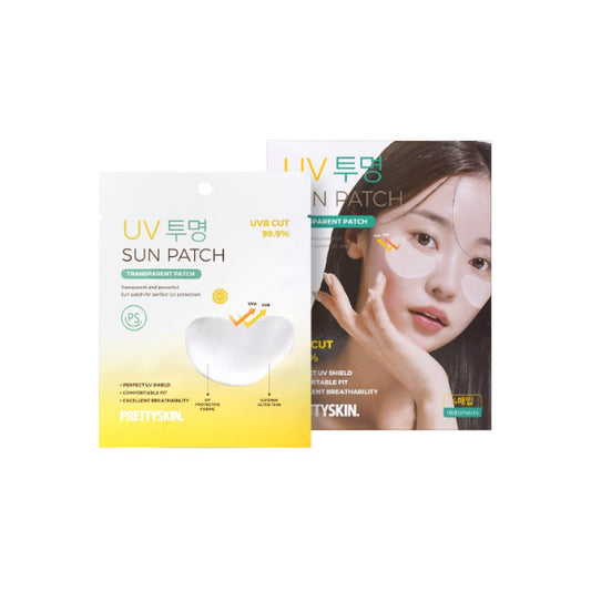 Wholesale PRETTYSKIN - UV Transparent Sun Patch - 2 Patch x 4ea | Carsha