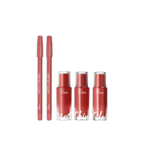 Wholesale Pudaier - Lippie Says Kiss Kit - 2gx2+6.5gx3 - #02 Well-timed | Carsha