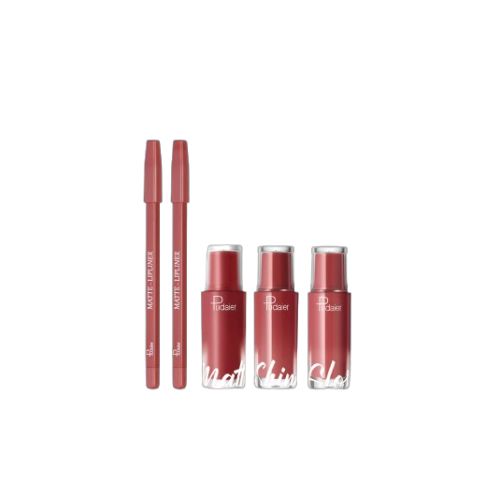 Wholesale Pudaier - Lippie Says Kiss Kit - 2gx2+6.5gx3 - #04 Cotton coral | Carsha
