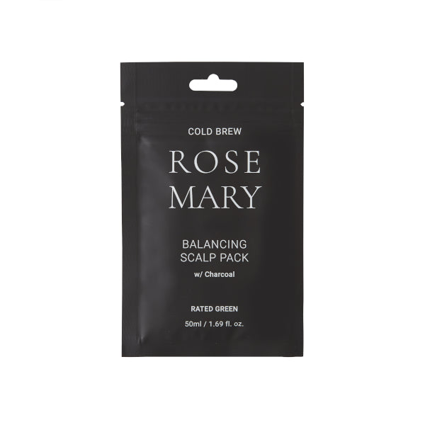Wholesale Rated Green - Rosemary Balancing Scalp Pack W. Charcoal - 50ml | Carsha