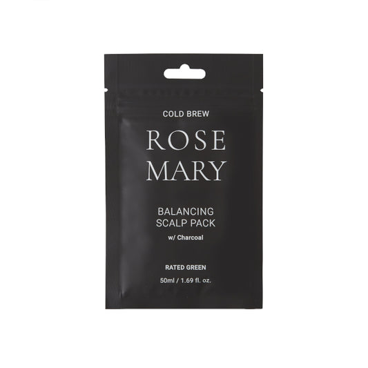 Wholesale Rated Green - Rosemary Balancing Scalp Pack W. Charcoal - 50ml | Carsha