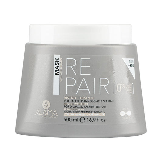 Wholesale Alama professional maschera ristrutturante per capelli danneggiati e sfibrati 500 ml | Carsha