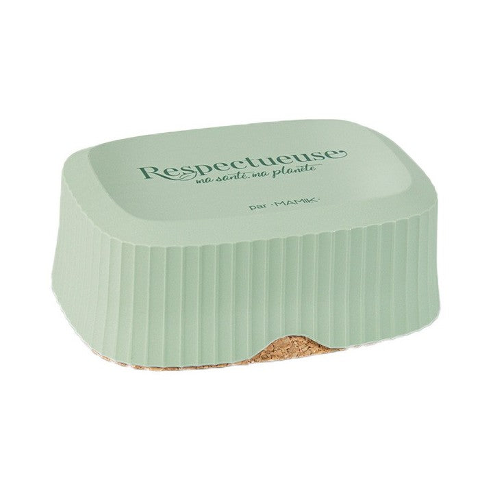 Scatola di trasporto verde lime rispettosa