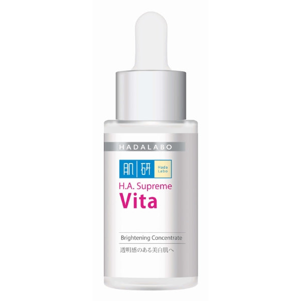 Wholesale Deal Rohto Mentholatum - Hada Labo H.A. Supreme Vita Brightening Concentrate Serum For Deep Hydration & Whitening - 30ml | Carsha
