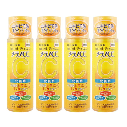 Rohto Mentholatum - Melano CC Brightening Lotion (Japan Version) - Normal - 170ml (4ea) Set