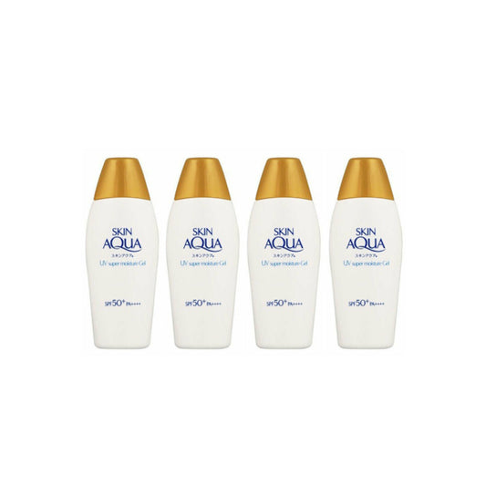 Wholesale Rohto Mentholatum Skin Aqua UV Super Moisture Gel Hydrating Sunscreen 4ea Set | Carsha