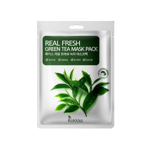 Wholesale Rokkiss - Real Fresh Green Tea Mask - 1pc | Carsha